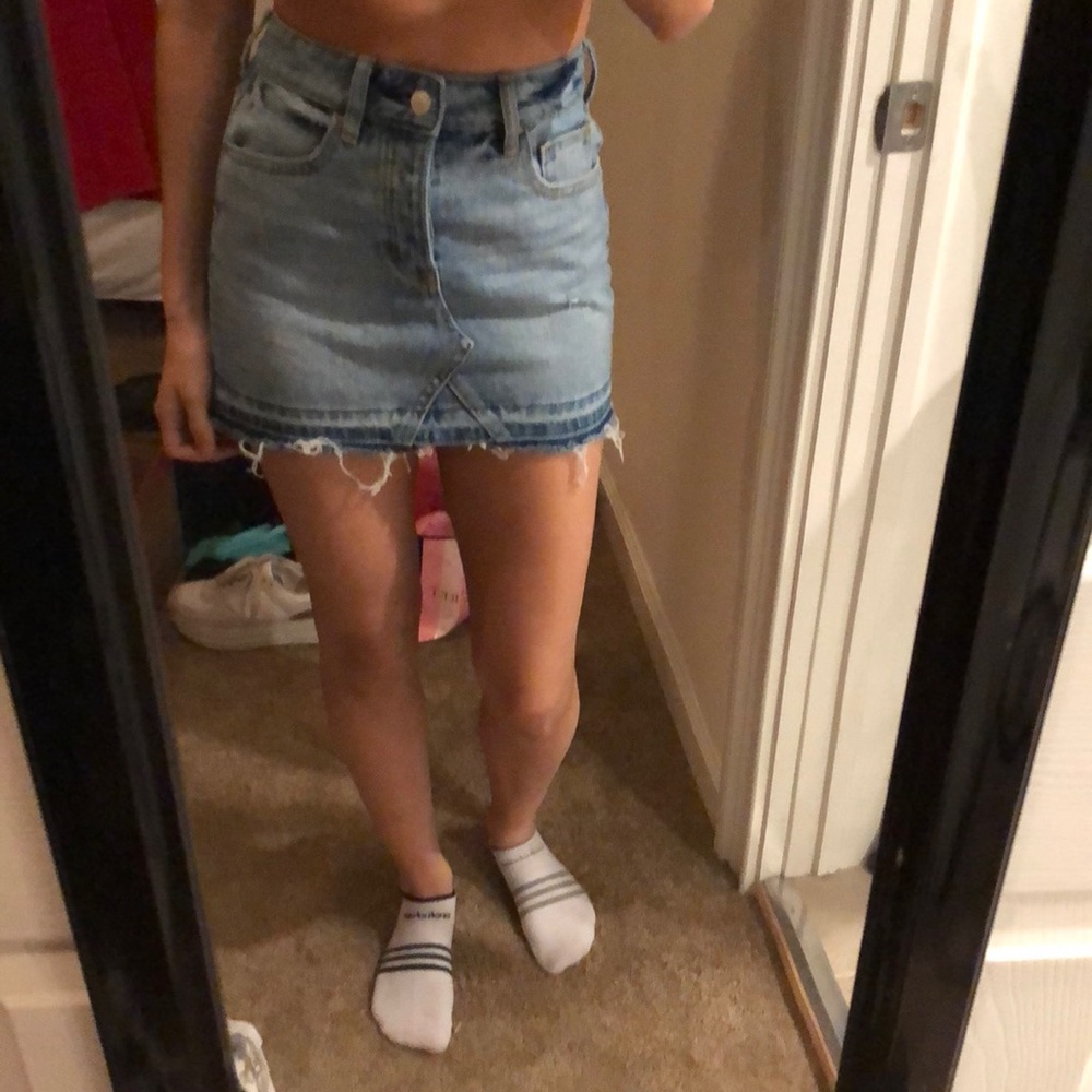 Jean skirt